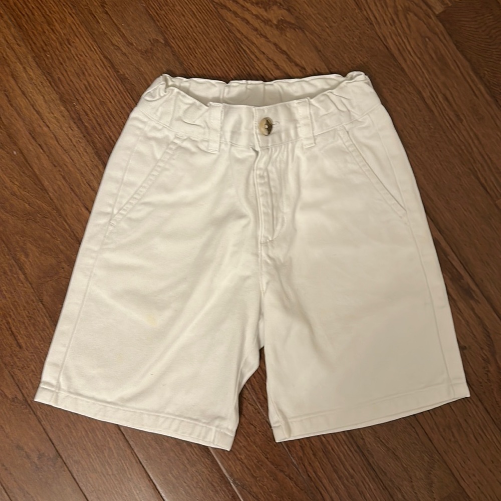 Janie and Jack white shorts size 2T, for boys